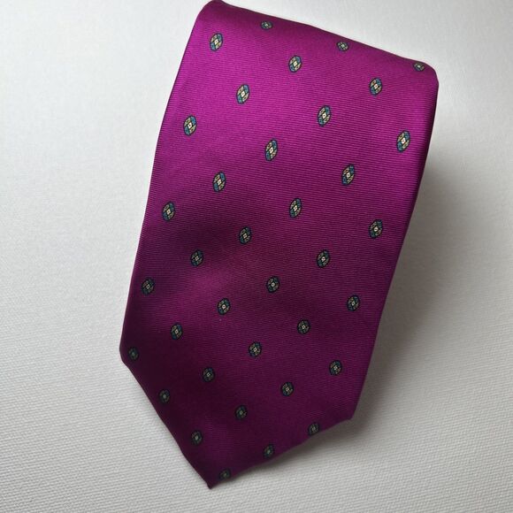Yves Saint Laurent Other - YVES SAINT LAURENT All Silk Necktie Bright PINK Made In USA 3.25x58”